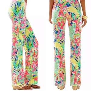 Lilly Pulitzer Casa Banana Georgia May Pants XS‎
